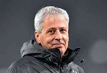 Trainer Lucien Favre - Martin Meissner/AP POOL/dpa