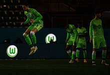 Bundesliga-Fu&szlig;ball in Wolfsburg - Foto: Swen Pf&ouml;rtner/dpa