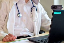 Videosprechstunde - Monika Skolimowska/ZB/dpa