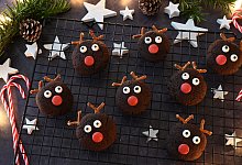 Rentierplätzchen - Julia Uehren/loeffelgenuss.de/dpa-tmn