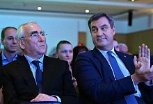 Theo Waigel und Markus Söder - Niklas Treppner/dpa