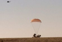 Von ISS zurück - Foto: Roscosmos Space Agency/AP/dpa