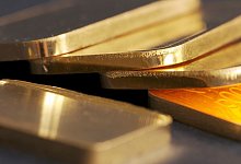 Goldbarren - Foto: Armin Weigel/dpa/Symbolbild