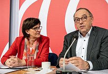 SPD-Vorsitzende - Foto: Michael Kappeler/dpa