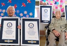 &Auml;lteste eineiige Zwillinge - Foto: Guinness World Records/AP/dpa