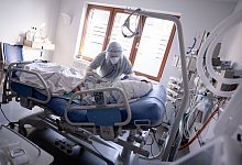 Coronavirus - Intensivstation - picture alliance/dpa