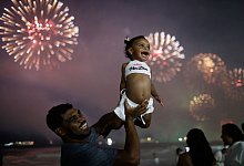 Silvester - Rio de Janeiro - Bruna Prado/AP/dpa