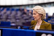 Pr&auml;sidentin der Europ&auml;ischen Kommission Ursula von der Leyen - Philipp von Ditfurth/dpa