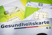 Gesundheitskarte - picture alliance / photothek
