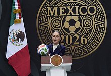 Pressekonferenz der mexikanischen Präsidentin Sheinbaum - Marco Ugarte/AP/dpa
