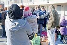 Flüchtlinge - Henning Kaiser/dpa