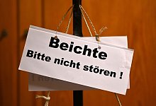 Beichte - Martin Schutt/dpa-Zentralbild/dpa