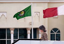 Baerbock in Katar - Bernd von Jutrczenka/dpa