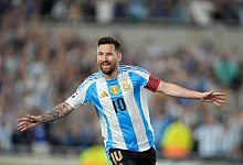 Lionel Messi in Gala-Form - Natacha Pisarenko/AP/dpa