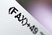 Fax - Rolf Vennenbernd/dpa