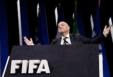 FIFA-Pr&auml;sident - Alessandra Tarantino/AP/dpa