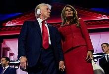 Donald und Melania Trump - Julia Nikhinson/AP/dpa
