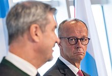 Bayerisches Kabinett tagt mit Bundeskanzler Merz - Peter Kneffel/dpa