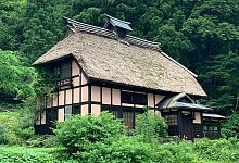 Das Wohnhaus des deutschen Architekten Karl Bengs in den Bergen der Pr&auml;fektur Niigata. - Lars Nicolaysen/dpa