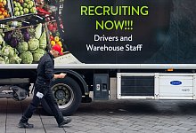 Lkw-Fahrer - Foto: Dominic Lipinski/PA/dpa