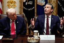 Kabinettssitzung im Wei&szlig;en Haus - Julia Demaree Nikhinson/AP/dpa