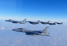 Milit&auml;r&uuml;bung USA Japan - Uncredited/Joint Staff of the Japanese Self-Defense Force/AP/dpa