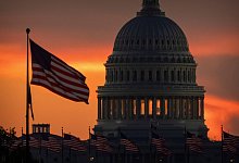Kapitol als Sitz des US-Kongresses - Mark Schiefelbein/AP/dpa