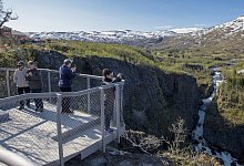 Neue Aussichtsplattform - Foto: Lars Grimsby/Statens Vegvesen/dpa-tmn