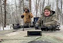 Litauens Verteidigungsminister Anusauskas - Alexander Welscher/dpa/Archivbild