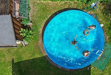 Kinder im Pool - Foto: Patrick Pleul