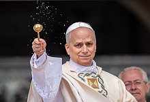 Amtseinführung Papst Leo XIV. - Michael Kappeler/dpa