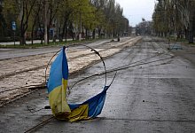 Ist Mariupol bereits von Russland eingenommen oder regt sich noch ukrainischer Widerstand? - Alexei Alexandrov/AP/dpa