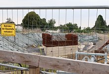 Baustelle in Bielefeld Altenhagen Elverdisser Straße Landesstraße Straßen NRW - Marco Hilla