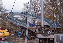 Königsweg gleitet in Position - Stefan Sauer/dpa