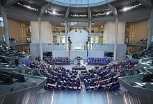 Die gesetzliche Regelgröße des Deutschen Bundestags von 598 Abgeordneten ist zurzeit um 138 Mandate überschritten. - Michael Kappeler/dpa