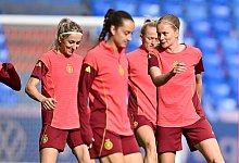 Frauenfußball-EM - Abschlusstraining Deutschland - Sebastian Christoph Gollnow/dpa