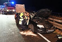A43 nach schwerem Unfall gesperrt - Guido Bludau/dpa