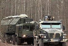 Russische Mittelstreckenrakete Oreschnik in Belarus - -/Russian Defense Ministry Press Service/AP/dpa