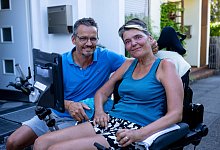 ALS: Patienten wollen unheilbarer Krankheit trotzen - Lennart Preiss/dpa