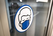 Maskenpflicht - Felix K&auml;stle/dpa/Symbolbild