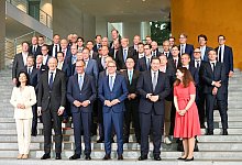 Investitionsgipfel &laquo;Made for Germany&raquo; - Katharina Kausche/dpa