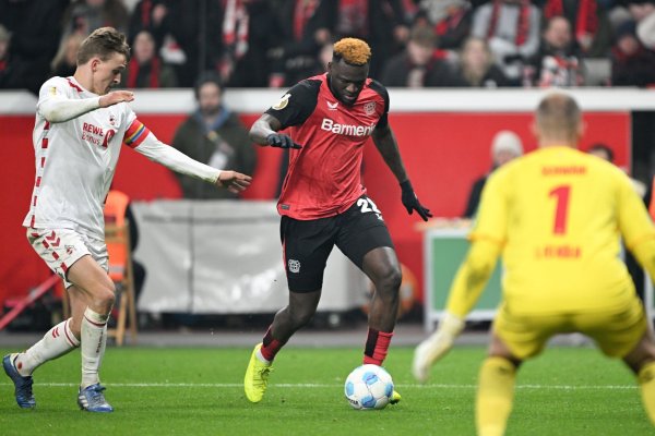 Alternative im Bayer-Angriff: Boniface ist wieder fit. - © Federico Gambarini/dpa