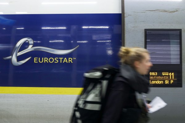 In den frühen 2030ern sollen die Eurostar-Züge von Frankfurt nach London durchfahren - Fahrzeit fünf Stunden. (Archivbild) - © Zhang Cheng/XinHua/dpa