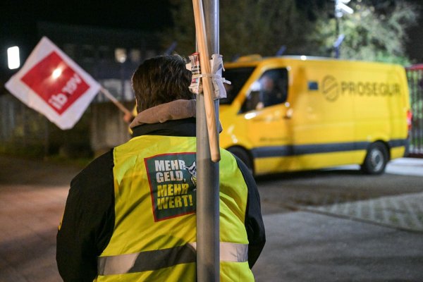 Die Gewerkschaft Verdi ruft Beschäftigte des Geld- und Werttransportes zu ganztägigen Warnstreiks in allen Bundesländern auf. - © Hannes P. Albert/dpa