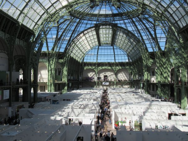 Art Basel Paris erstmals im Grand Palais - © Sabine Glaubitz/dpa