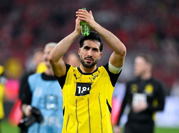 BVB-Kapitän Emre Can verpasste das Abschlusstraining vor dem Rückspiel gegen Barcelona - © Sven Hoppe/dpa