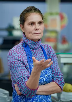 Sarah Wiener - &copy; Foto: Patrick Pleul/dpa-Zentralbild/dpa