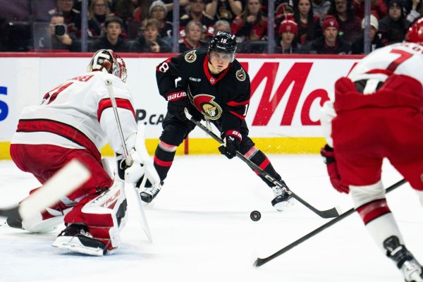 Die WM-Teilnahme von Deutschlands NHL-Star Tim Stützle wird immer wahrscheinlicher. - © Spencer Colby/The Canadian Press/AP/dpa
