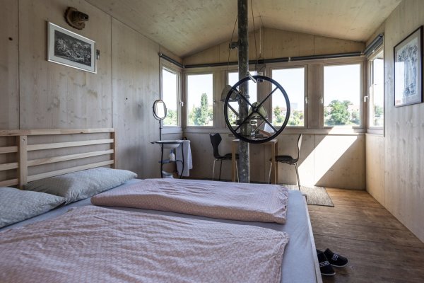 Pop-up-Hotel in Basel - © Foto: Andre Meier/Schweiz Tourismus