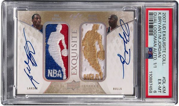 Die Versteigerung der Karte mit den Autogrammen der beiden NBA-Legenden hat fast 13 Millionen Dollar (rund 11 Millionen Euro) erzielt. - © -/Heritage Auctions/dpa